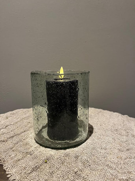 Bubble glas naturel  M