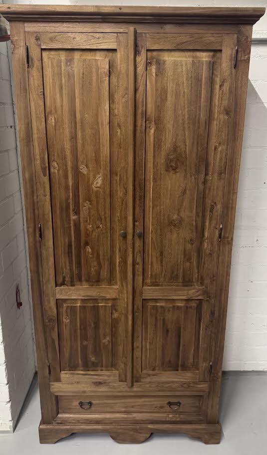 Landelijke Hardhouten Teakkast