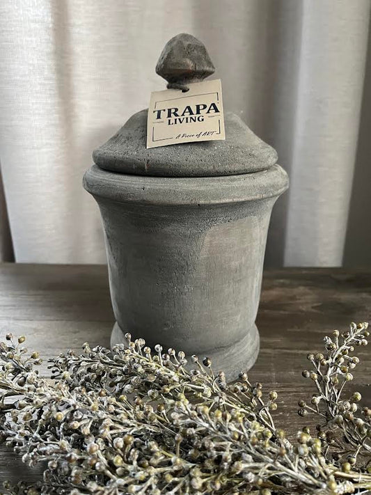 Trapaliving houten pot hoog