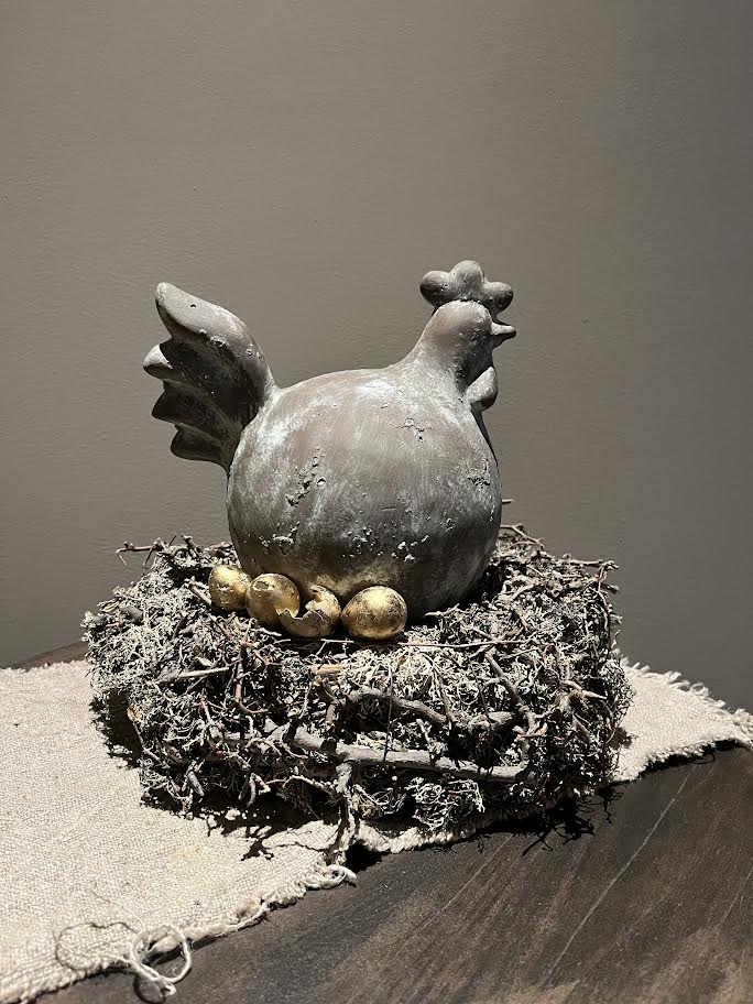 Grote Bolle Bruine Kip XL