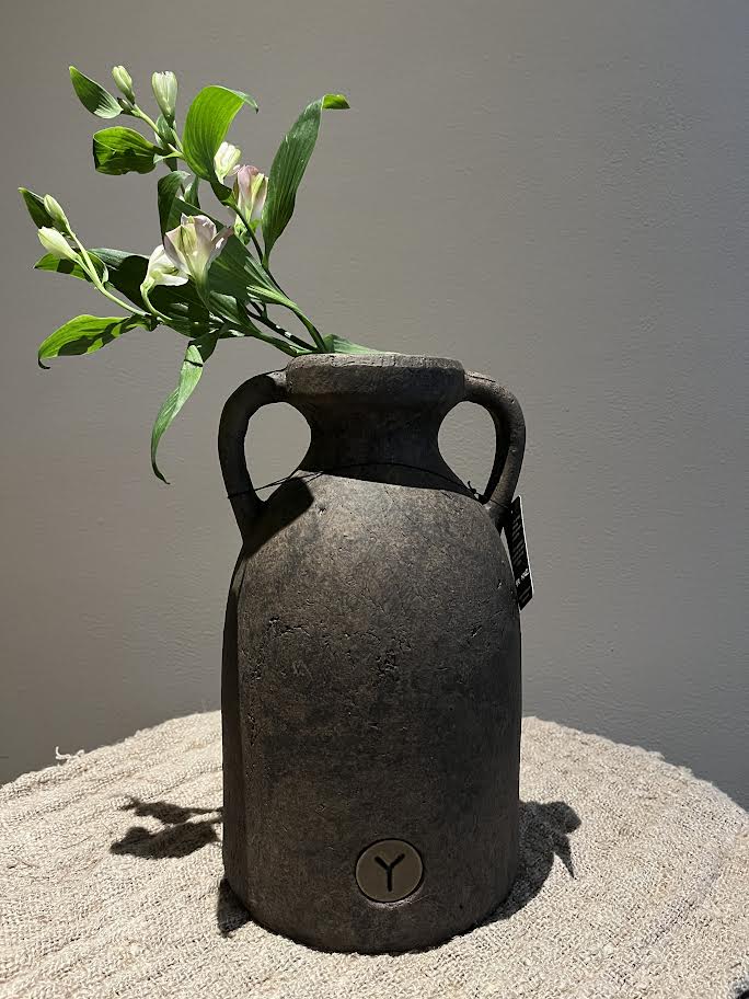 Jar Two Ears Majestic Brown-Kruik