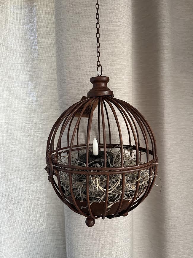 Decoratieve roestbal