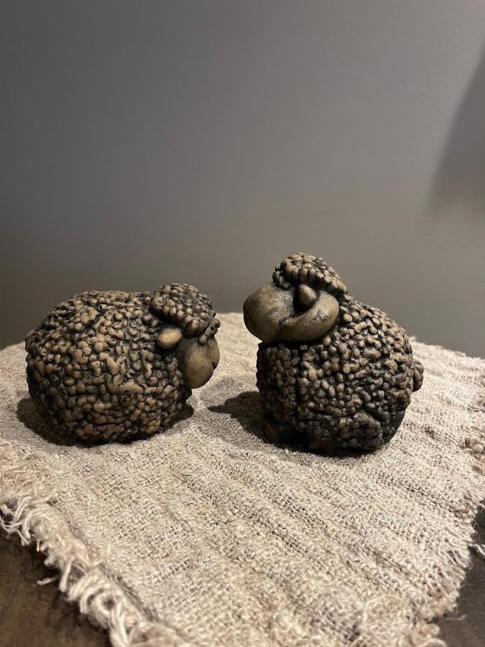 Brynxz set van 2 schaapjes Majestic Brown