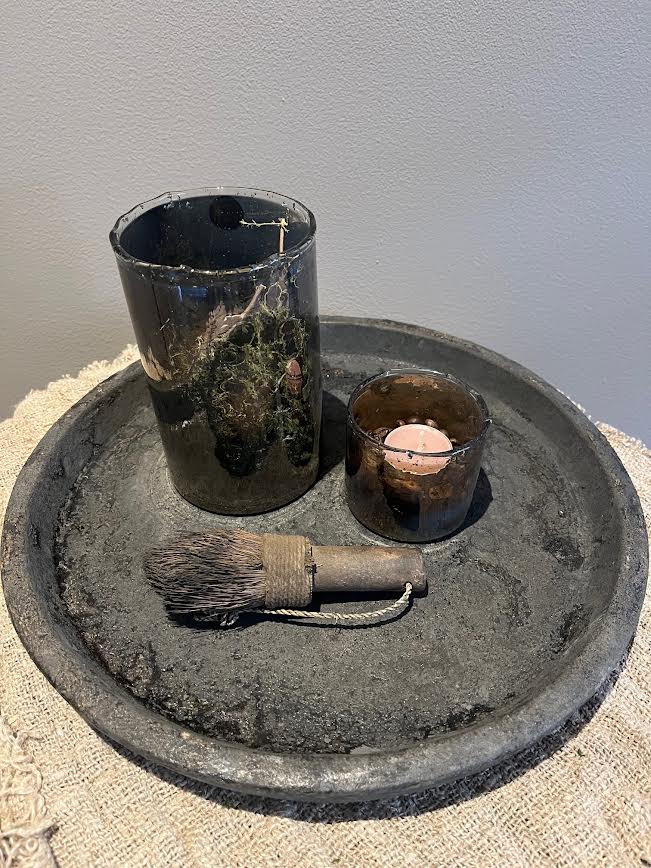 Stenen decoratie schaal M en XL