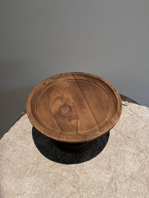 Rond houten plateau S