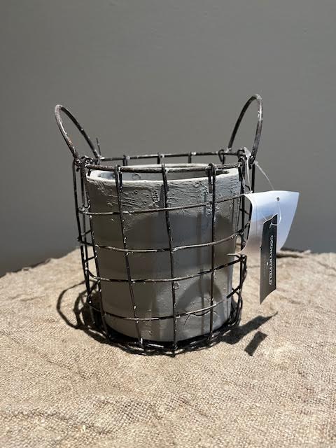 Pot in gazenmand