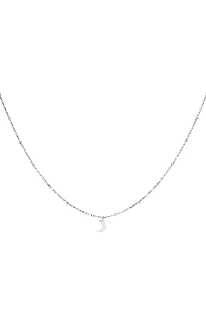 Light Of The Moon ketting zilver