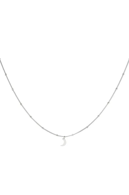 Light Of The Moon ketting zilver