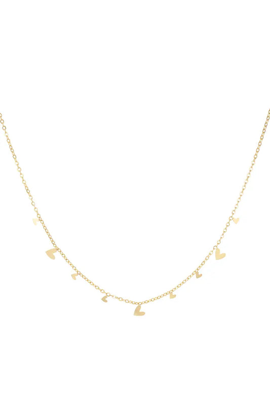 Lots of love ketting goud