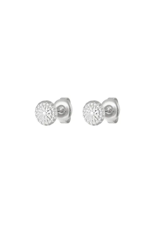 Little Sun oorbellen zilver