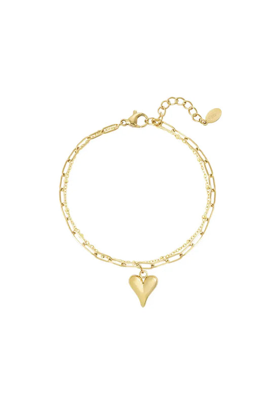 Loving Layers armband goud