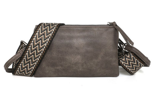 Antraciet Castel schoudertasje / crossbody