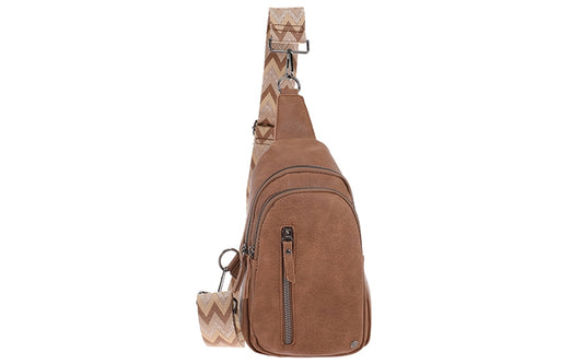 Camel crossbodytas Mattie