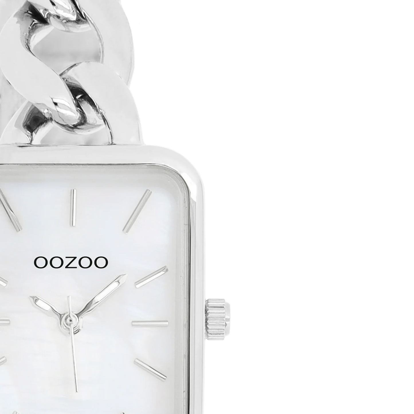 OOZOO Schakelhorloge zilver