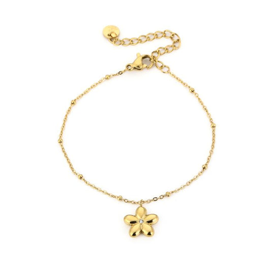 Bloem armbandje