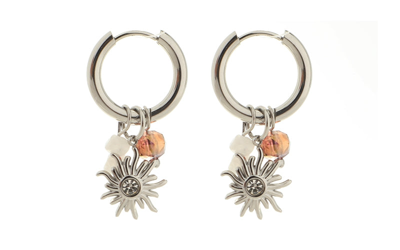 Silver oorbellen Hellen