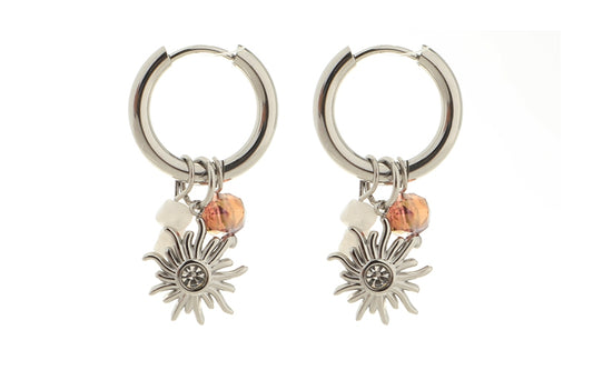 Silver oorbellen Hellen