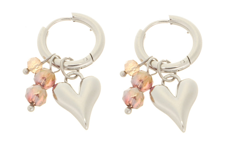 Silver oorbellen Guusje