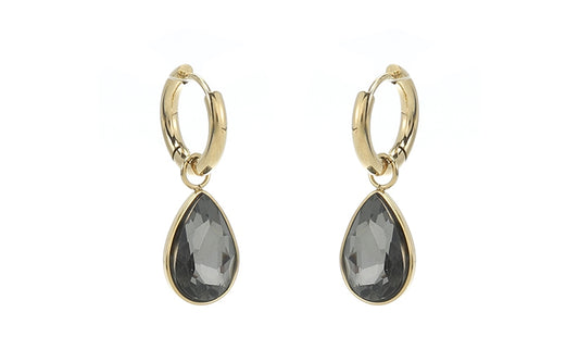 Black oorbellen Ruth