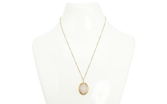 Natural ketting Carissa