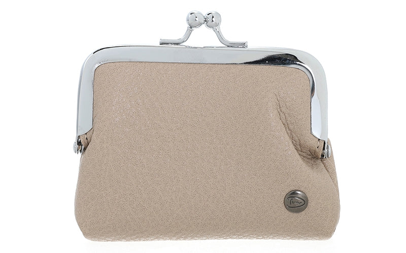 Light taupe portemonneetje bega