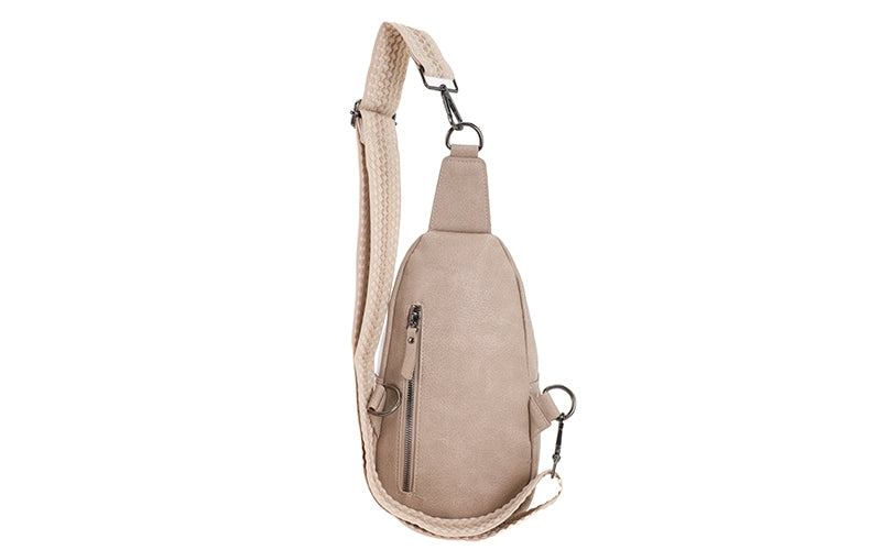 Taupe crossbodytas Mattie