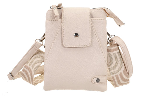 Natural crossbody en telefoontasje Horton
