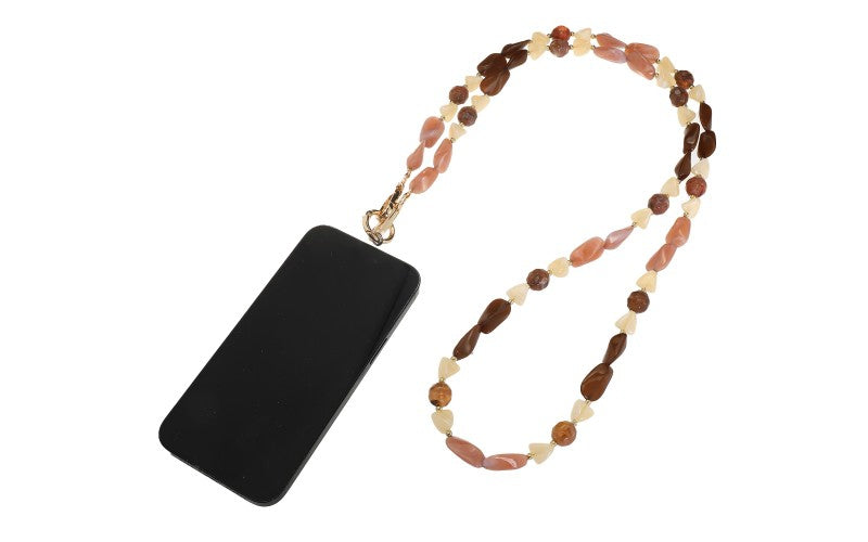 Taupe telefoonkoord Jolien