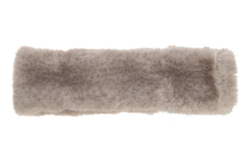 Haarband Steyr taupe grey dot