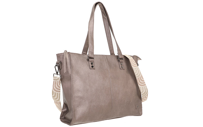 Brons Shopper/Schooltas/ Laptoptas Veghel
