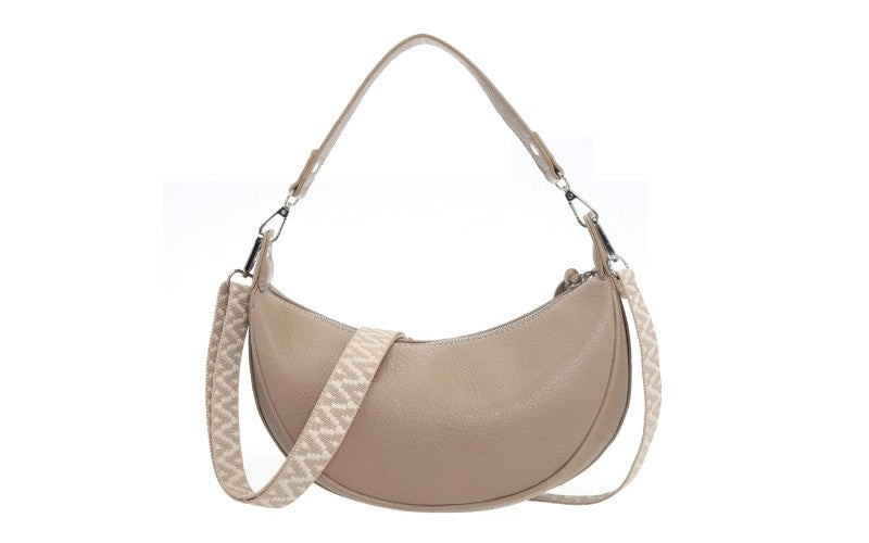 Taupe Crossbody Tas Quebec