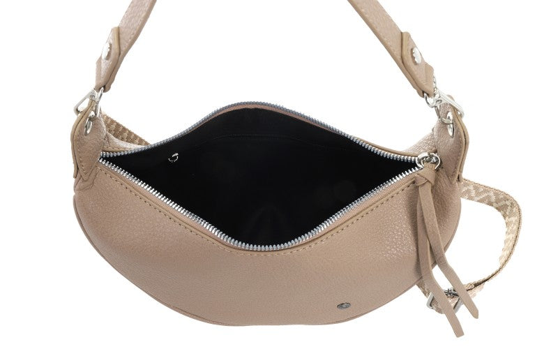 Taupe Crossbody Tas Quebec