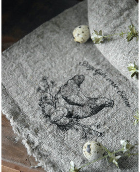 Shabby doek Kip
