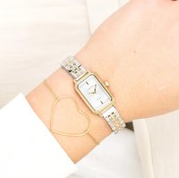 OOZOO Armband, Goud of Zilver met groot hart