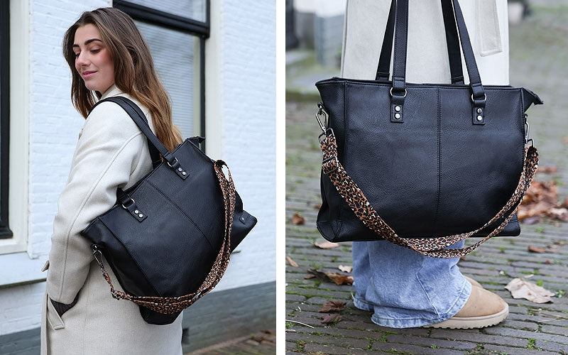 Black shopper/schooltas Veghel